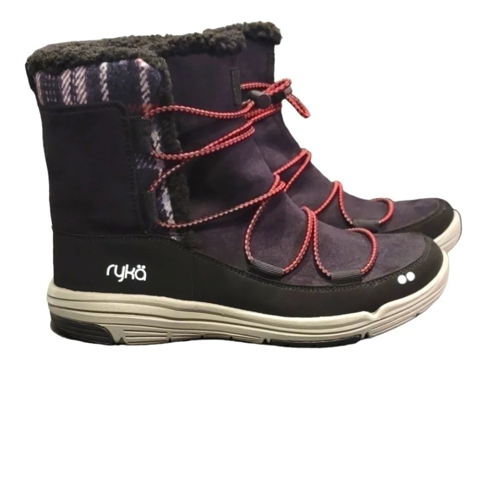 RYKA Water Resistant Boots with Faux Fur Trim